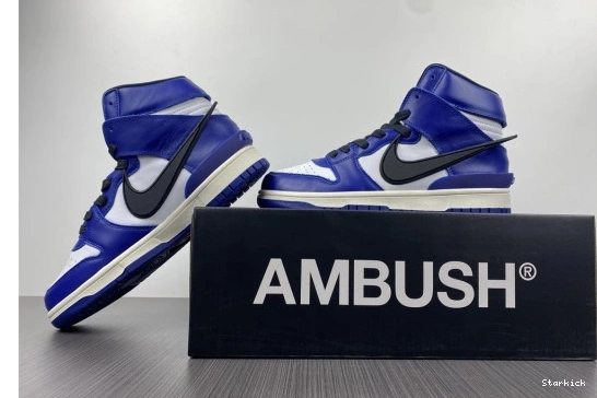 Nike CU7544-400 AMBUSH High Deep Dunk Royal 0219